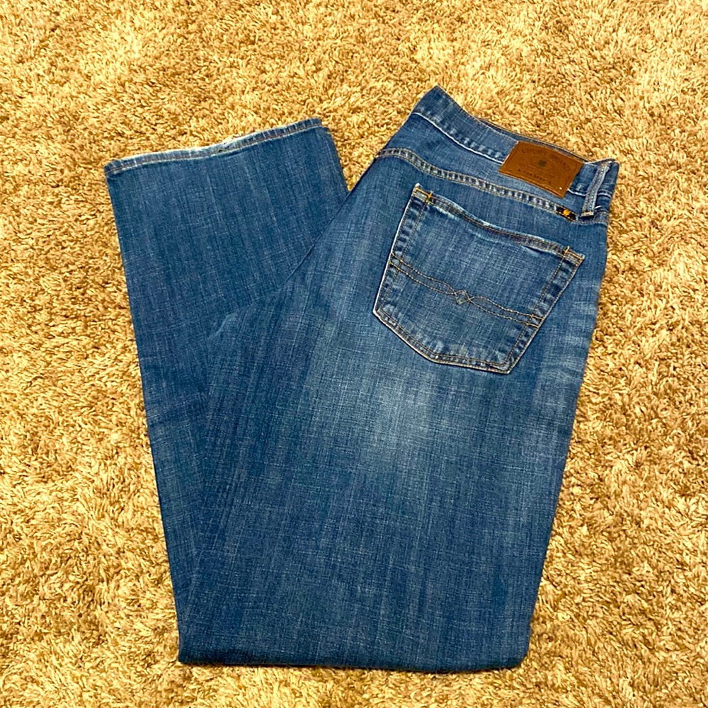 Lucky Brand Medium Wash jeans. 36/34. Excellent condition. No distress.